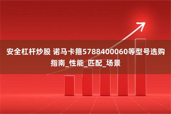 安全杠杆炒股 诺马卡箍5788400060等型号选购指南_性能_匹配_场景